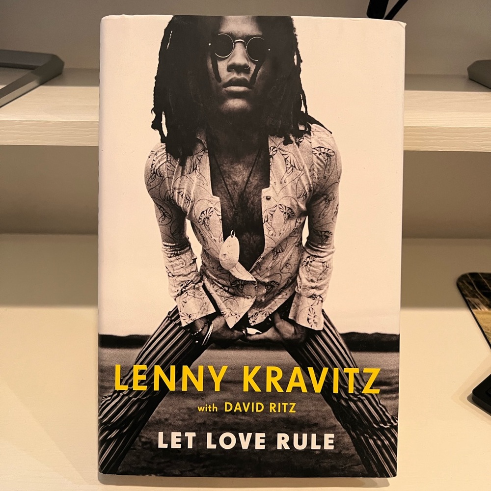 Let Love Rule hardcover book by Lenny Kravitz
